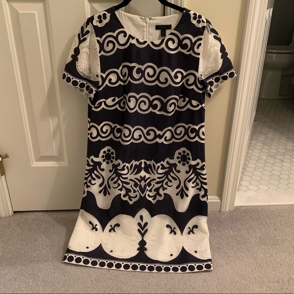Jcrew printed dress